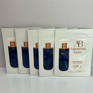 5 x AB Augustinus Bader The Serum With TFC8 Sample Packets 2ml Each - TOTAL 10ML